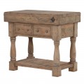 Venkovský příruční stolek z masivu Kolonial z masivního dřeva  