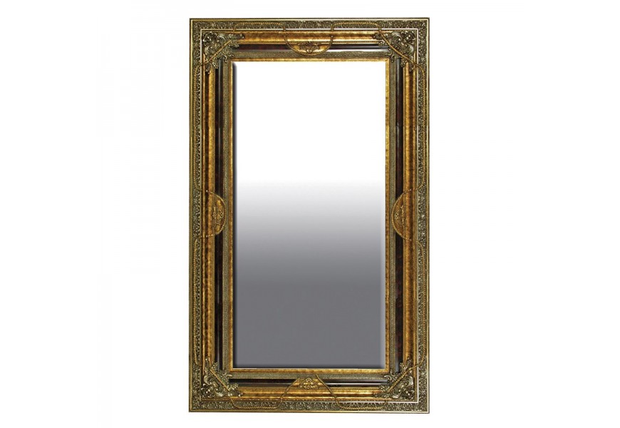 Barokní nástěnné zrcadlo Roi Gilt se zlatým rámem 235cm