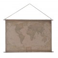 Fabric Hanging World Map