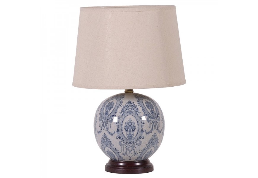 Luxusní keramická lampa French Fatty 45cm