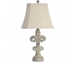 Vintage stolní lampa FLEUR 71cm