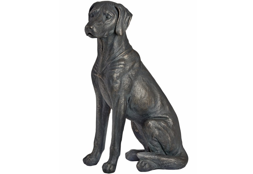 Stylová sedící socha PES 65cm Stylová sedící socha PES 65cm