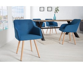 Stylová židle Scandinavia modrá