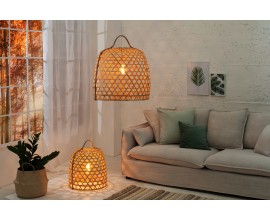 Stylová závěsná lampa Bamboo 60cm