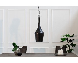 Závěsná designová lampa Modern Orient černá