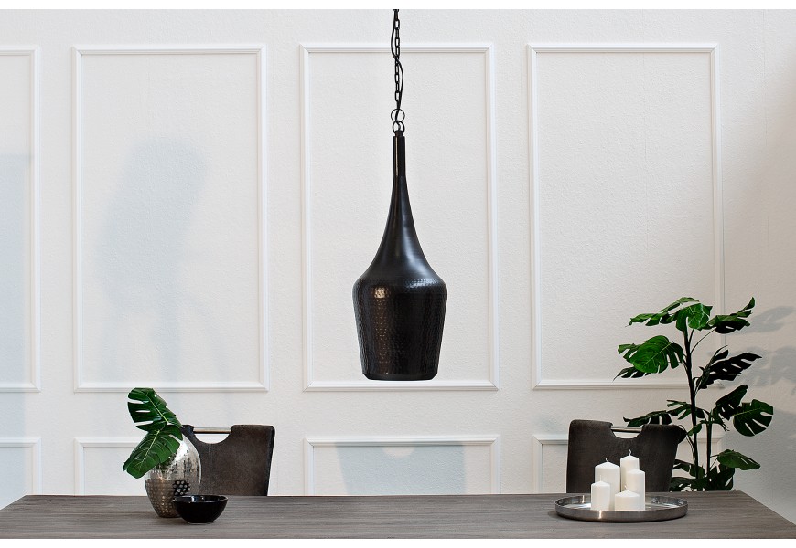 Z&aacute;věsn&aacute; designov&aacute; lampa Modern Orient čern&aacute;