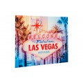 Stylový obraz Las Vegas 60x80cm sklo