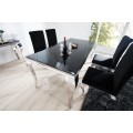 Luxusní jídelní stůl Modern Barock 200cm černý