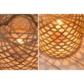 Stylová stolní lampa Bamboo koš 45cm