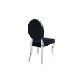 Luxusní jídelní židle Modern Barock II černá