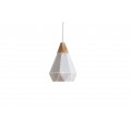 Designová závěsná lampa Scandinavia bílá