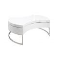 Designový konferenční stolek Turn Around bílý