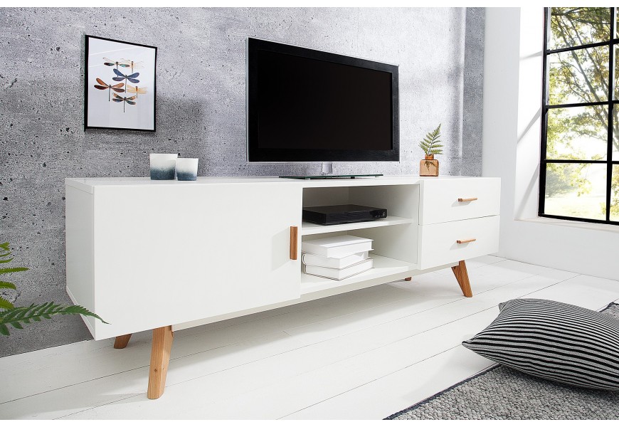 Stylový retro TV stolek Scandinavia 150cm