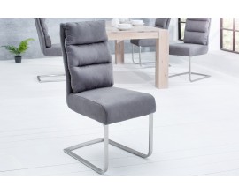 Stylová jídelní židle Comfort Vintage šedá