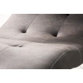 Luxusní relaxační křeslo relax šedá