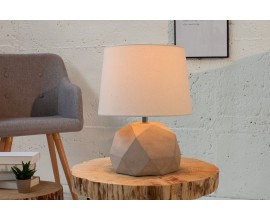 Designová stolní lampa Cement II