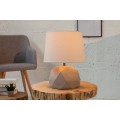 Designová stolní lampa Cement II