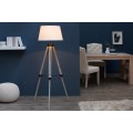 Designová elegantní stojací lampa Sylt 99-143cm