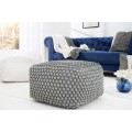 Designový Cosy Pouf 55cm šedý