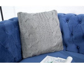 Designový polštář Cosy II 45cm šedý