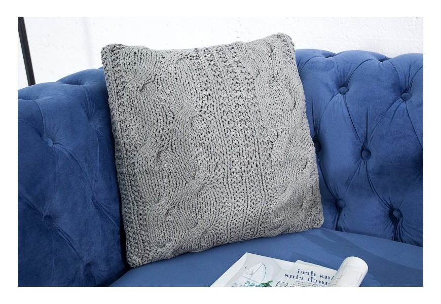 Designový polštář Cosy II 45cm šedý