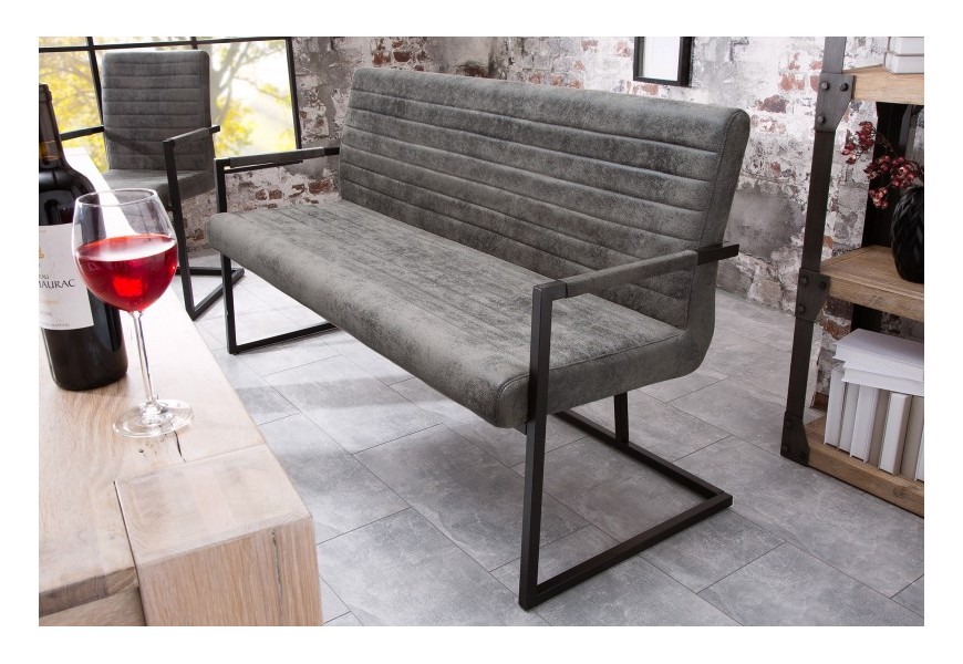 Designov&aacute; pro&scaron;&iacute;van&aacute; lavice Imperial 160cm &scaron;ed&aacute;