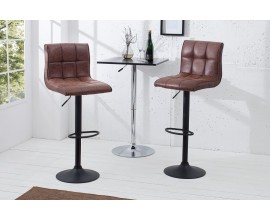 Designová barová židle Modena 95-115cm vintage brown