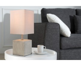 Designová stolní lampa Cement Collection 35cm