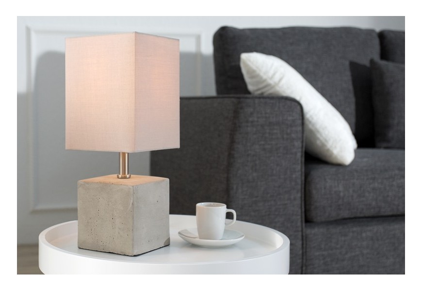 Designová stolní lampa Cement Collection 35cm