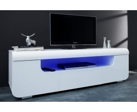 Designový moderní TV stolek Ambience 150cm bílý