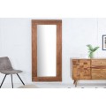 Stylové masivní zrcadlo Hemingway z recyklovaného dřeva 180x80