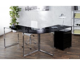 Luxusní elegantní pracovní stůl Big Deal černý