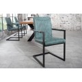 Designová jídelní židle Bristol modrá