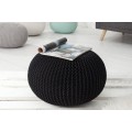 Designová moderní taburetka Stool 50cm černá