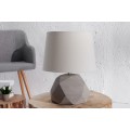 Designová stolní lampa Cement II