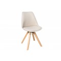 Designová židle Scandinavia béžová