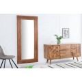 Stylové masivní zrcadlo Hemingway z recyklovaného dřeva 180x80