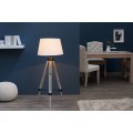 Designová elegantní stojací lampa Sylt 99-143cm