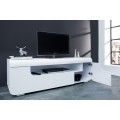 Designový moderní TV stolek Ambience 150cm bílý