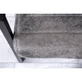 Designová prošívaná lavice Imperial 160cm šedá