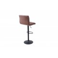 Designová barová židle Modena 95-115cm vintage brown