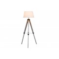 Designová elegantní stojací lampa Sylt 99-143cm