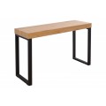 Designový moderní pracovní stůl 120cm černá / dub