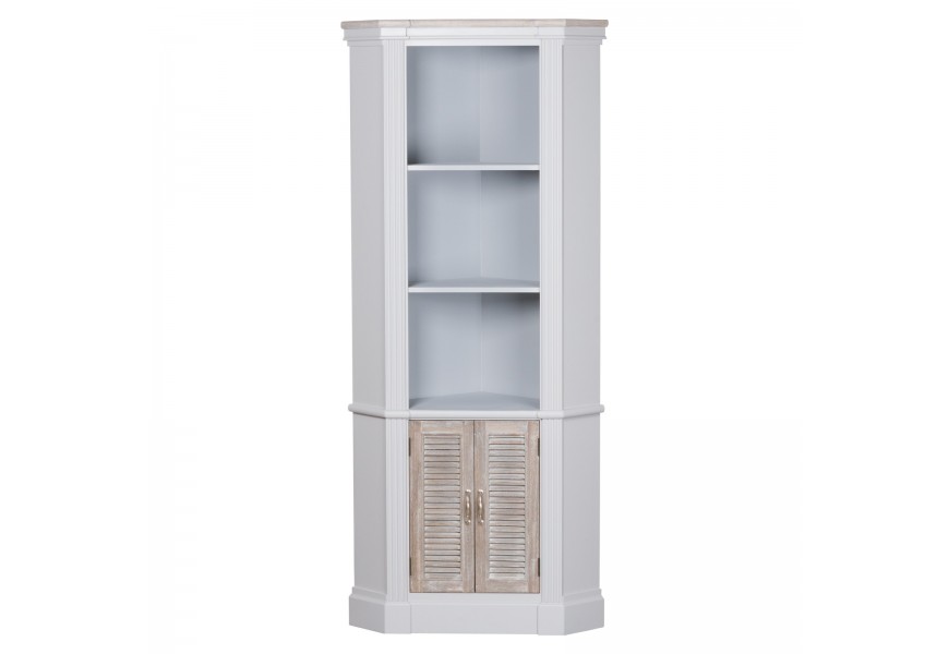 Provence rohová knihovna Liberty 190cm