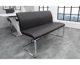 Designová lavice Hampton černá