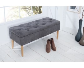 Designová lavice Torino 100cm šedá