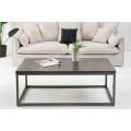 Designový industriální stolek Infinity 120 cm šedý