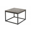 Designový industriální stolek Infinity 60 cm šedý
