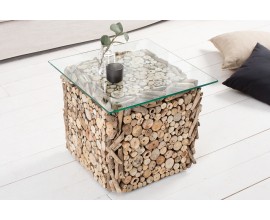 Designový moderní konferenční stolek Fossil 50cm
