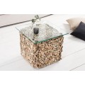 Designový moderní konferenční stolek Fossil 50cm